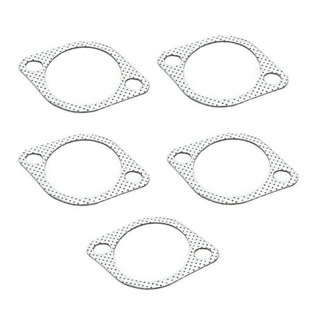 5Pcs Joint De Tuyau D/'éChappement 3 /'/' Joint En CéRamique De Tuyau D/'éChappement En CéRamique Avec Anneau Renforcé 3In 76Mm Tuyau De Descente